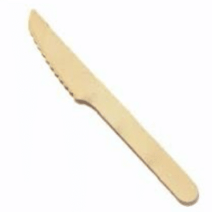 CUCHILLO DE MADERA 16cm 20×100 piezas